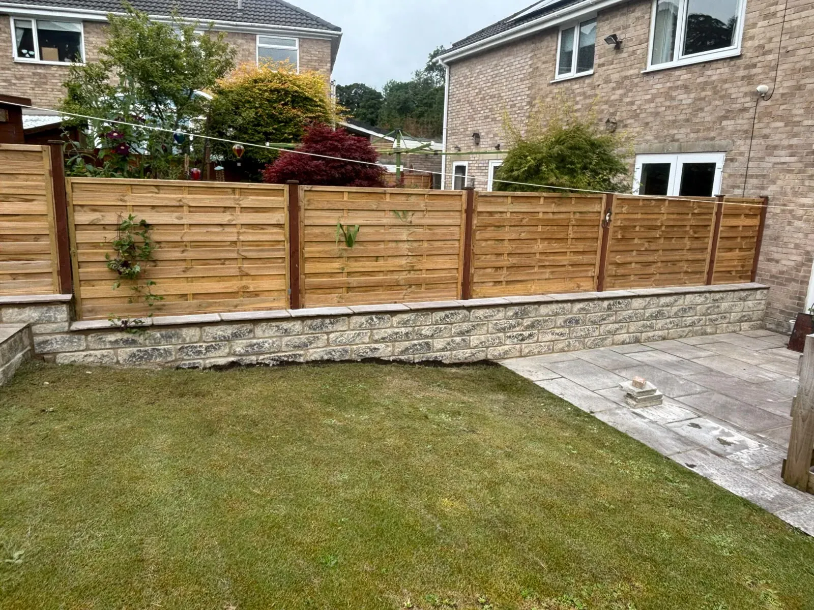 Landscaped garden gate completed by Crown Hill Contracting